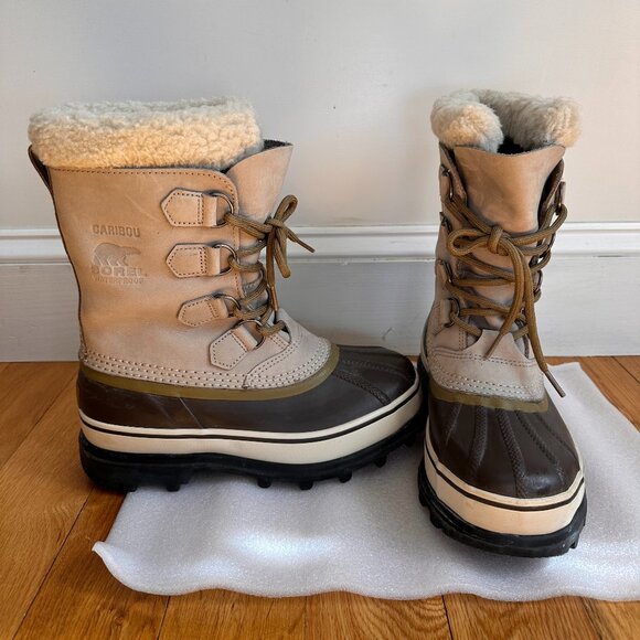 SOREL Caribou Women's Boots, Size 7 - Picture 2 of 7
